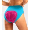 image:imageBikewa Womens 4D Padded Bike Underwear Cycling Bicycle Shorts Biking Riding Briefs Biker Cycle Undershorts for WomenSky Blue