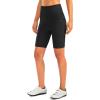image:imageBikewa Womens High Waisted Biker Shorts 8 Running Workout Tummy Control Bike Spandex Shorts for Women Zipper PocketsBlack