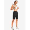 image:imageBikewa Womens High Waisted Biker Shorts 8 Running Workout Tummy Control Bike Spandex Shorts for Women Zipper PocketsBlack