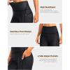 image:imageBikewa Womens High Waisted Biker Shorts 8 Running Workout Tummy Control Bike Spandex Shorts for Women Zipper PocketsCharcoal