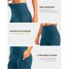 image:imageBikewa Womens High Waisted Biker Shorts 8 Running Workout Tummy Control Bike Spandex Shorts for Women Zipper PocketsDark Blue