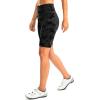 image:imageBikewa Womens High Waisted Biker Shorts 8 Running Workout Tummy Control Bike Spandex Shorts for Women Zipper PocketsGrey Camo