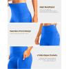 image:imageBikewa Womens High Waisted Biker Shorts 8 Running Workout Tummy Control Bike Spandex Shorts for Women Zipper PocketsRoyal Blue