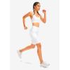 image:imageBikewa Womens High Waisted Biker Shorts 8 Running Workout Tummy Control Bike Spandex Shorts for Women Zipper PocketsWhite