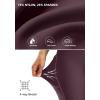 image:imageBikewa Womens High Waisted Biker Shorts 8 Running Workout Tummy Control Bike Spandex Shorts for Women Zipper PocketsWine