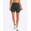 image:imageBikewa Womens Mountain Bike Shorts 4D Padded Cycling Riding Biking Bicycle Biker Cycle Shorts for Women Zipper PocketsArmy Green