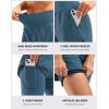 image:imageBikewa Womens Mountain Bike Shorts 4D Padded Cycling Riding Biking Bicycle Biker Cycle Shorts for Women Zipper PocketsBlue Grey