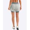 image:imageBikewa Womens Mountain Bike Shorts 4D Padded Cycling Riding Biking Bicycle Biker Cycle Shorts for Women Zipper PocketsBright Grey