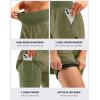 image:imageBikewa Womens Mountain Bike Shorts 4D Padded Cycling Riding Biking Bicycle Biker Cycle Shorts for Women Zipper PocketsGrey Sage