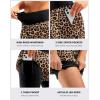 image:imageBikewa Womens Mountain Bike Shorts 4D Padded Cycling Riding Biking Bicycle Biker Cycle Shorts for Women Zipper PocketsLeopard