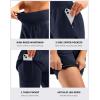 image:imageBikewa Womens Mountain Bike Shorts 4D Padded Cycling Riding Biking Bicycle Biker Cycle Shorts for Women Zipper PocketsNavy