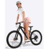image:imageBikewa Womens Mountain Bike Shorts 4D Padded Cycling Riding Biking Bicycle Biker Cycle Shorts for Women Zipper PocketsPink