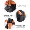 image:imageWomens 4D Padded Bike Pants High Waist Cycling Shorts Bicycle Capris 34 Biking Tights with Zipper PocketsCamoblack