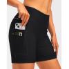 image:imageWomens 4D Padded Bike Shorts 57 Riding Underwear Cycling Bicycle Road Biking Cycle Shorts for Women Zipper PocketsBlack