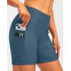 image:imageWomens 4D Padded Bike Shorts 57 Riding Underwear Cycling Bicycle Road Biking Cycle Shorts for Women Zipper PocketsBlue Grey