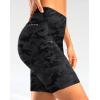 image:imageWomens 4D Padded Bike Shorts 57 Riding Underwear Cycling Bicycle Road Biking Cycle Shorts for Women Zipper PocketsCamo Black