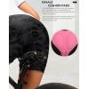 image:imageWomens 4D Padded Bike Shorts 57 Riding Underwear Cycling Bicycle Road Biking Cycle Shorts for Women Zipper PocketsCamo Black