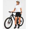 image:imageWomens 4D Padded Bike Shorts 57 Riding Underwear Cycling Bicycle Road Biking Cycle Shorts for Women Zipper PocketsCamo Black