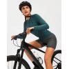 image:imageWomens 4D Padded Bike Shorts 57 Riding Underwear Cycling Bicycle Road Biking Cycle Shorts for Women Zipper PocketsDark Grey