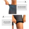 image:imageWomens 4D Padded Bike Shorts 57 Riding Underwear Cycling Bicycle Road Biking Cycle Shorts for Women Zipper PocketsDark Grey