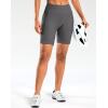 image:imageWomens 4D Padded Bike Shorts 57 Riding Underwear Cycling Bicycle Road Biking Cycle Shorts for Women Zipper PocketsDark Grey