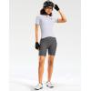 image:imageWomens 4D Padded Bike Shorts 57 Riding Underwear Cycling Bicycle Road Biking Cycle Shorts for Women Zipper PocketsDark Grey