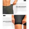 image:imageWomens 4D Padded Bike Shorts 57 Riding Underwear Cycling Bicycle Road Biking Cycle Shorts for Women Zipper PocketsDark Grey