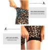 image:imageWomens 4D Padded Bike Shorts 57 Riding Underwear Cycling Bicycle Road Biking Cycle Shorts for Women Zipper PocketsLeopard