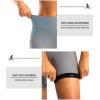 image:imageWomens 4D Padded Bike Shorts 57 Riding Underwear Cycling Bicycle Road Biking Cycle Shorts for Women Zipper PocketsLight Grey