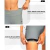 image:imageWomens 4D Padded Bike Shorts 57 Riding Underwear Cycling Bicycle Road Biking Cycle Shorts for Women Zipper PocketsLight Grey