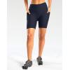 image:imageWomens 4D Padded Bike Shorts 57 Riding Underwear Cycling Bicycle Road Biking Cycle Shorts for Women Zipper PocketsNavy