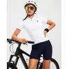 image:imageWomens 4D Padded Bike Shorts 57 Riding Underwear Cycling Bicycle Road Biking Cycle Shorts for Women Zipper PocketsNavy