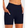 image:imageWomens 4D Padded Bike Shorts 57 Riding Underwear Cycling Bicycle Road Biking Cycle Shorts for Women Zipper PocketsNavy