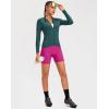 image:imageWomens 4D Padded Bike Shorts 57 Riding Underwear Cycling Bicycle Road Biking Cycle Shorts for Women Zipper PocketsRosy