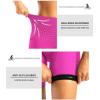 image:imageWomens 4D Padded Bike Shorts 57 Riding Underwear Cycling Bicycle Road Biking Cycle Shorts for Women Zipper PocketsRosy