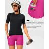 image:imageWomens 4D Padded Bike Shorts 57 Riding Underwear Cycling Bicycle Road Biking Cycle Shorts for Women Zipper PocketsRosy