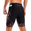 image:imageBikewa Mens Bike Shorts 4D Padded Biking Road Cycling Bicycle Pants Biker Shorts for Men Zipper Pockets1 Orange