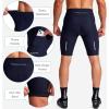 image:imageBikewa Mens Bike Shorts 3D Padded Cycling Road Biking Mountain Riding Biker Bicycle UPF 50 Cycle Shorts Zipper PocketsNavy