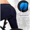 image:imageBikewa Mens Bike Shorts 3D Padded Cycling Road Biking Mountain Riding Biker Bicycle UPF 50 Cycle Shorts Zipper PocketsNavy