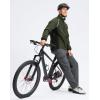 image:imageBikewa Mens Winter Cycling Jackets Thermal Warm Water Resistant Bike Running Windproof JacketArmy GreenBlack