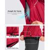 image:imageBikewa Mens Winter Cycling Jackets Thermal Warm Water Resistant Bike Running Windproof JacketDark Red