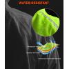 image:imageBikewa Mens Winter Cycling Jackets Thermal Warm Water Resistant Bike Running Windproof JacketFluorescent Yellow