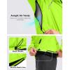 image:imageBikewa Mens Winter Cycling Jackets Thermal Warm Water Resistant Bike Running Windproof JacketFluorescent Yellow