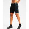 image:imageMens 4D Padded Bike Shorts Cycling Underwear Biking Bicycle Padding Shorts for Men Side PocketsBlack Blue