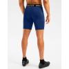 image:imageMens 4D Padded Bike Shorts Cycling Underwear Biking Bicycle Padding Shorts for Men Side PocketsBlue