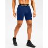 image:imageMens 4D Padded Bike Shorts Cycling Underwear Biking Bicycle Padding Shorts for Men Side PocketsBlue