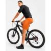 image:imageMens 4D Padded Bike Shorts Cycling Underwear Biking Bicycle Padding Shorts for Men Side PocketsOrange