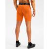 image:imageMens 4D Padded Bike Shorts Cycling Underwear Biking Bicycle Padding Shorts for Men Side PocketsOrange
