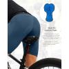 image:imageMens 4D Padded Bike Shorts Cycling Underwear Biking Bicycle Padding Shorts for Men Side PocketsSlate Blue