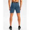 image:imageMens 4D Padded Bike Shorts Cycling Underwear Biking Bicycle Padding Shorts for Men Side PocketsSlate Blue